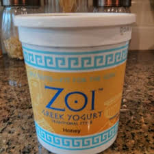 calories in zoi greek yogurt honey