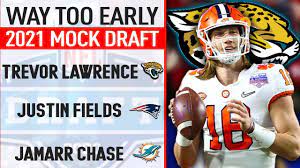 Today we present the 2021 official nfl mock draft. Way Too Early 2021 Nfl Mock Draft Youtube