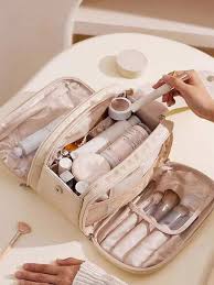 portable travel toiletry bag for makeup