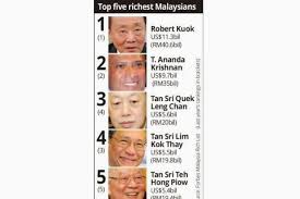 Three outstanding individuals head the list of recipients and they will be bestowed the panglima mangku negara (pmn) which carries the 'tan sri' title. Malaysia S Richest Four Poorer By Rm13b Rightways