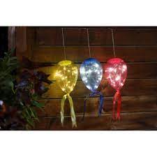 Buy Red Solar Hanging Balloon Light