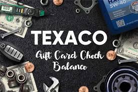 check texaco gift card balance