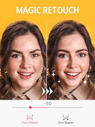 youcam makeup face editor on the app