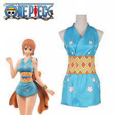 Anime Cosplay Nami Blue Dress Costume Women Fancy Party Dress S 3XL size| |  - AliExpress