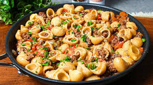 favorite recipe pasta with ground beef