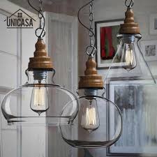 Antique Led Pendant Ceiling Lamp