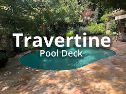 travertine tile pool decks everything