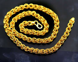 certified 22k gold byzantine chain