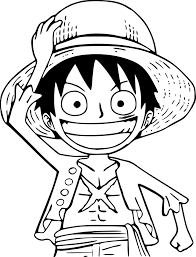 Small One Piece coloring page - free printable coloring pages on coloori.com