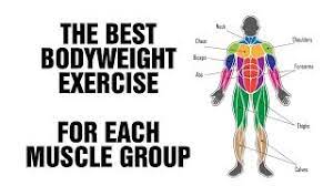 best bodyweight exercise for each