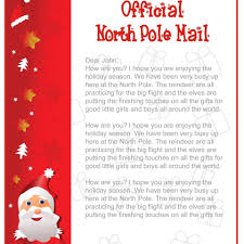 Christmas Letter Templates Uk New Father Christmas Letter Template