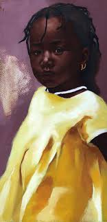 Beautiful Child Giclee Canvas African