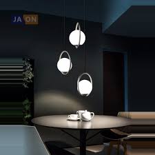 Us 100 28 8 Off Led E27 Nordic Iron Glass Minimalism Chrome Led Lamp Led Light Pendant Lights Pendant Lamp Pendant Light For Dinning Room In Pendant
