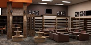 tobacoo and cigar lounge design