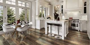 Wood look porcelain tiles are engineered to give kitchen floors a natural warmth and feel that can withstand spills and stains. Improve Any Room With These 15 Easy Ceramic Floor Tile Ideas Why Tile