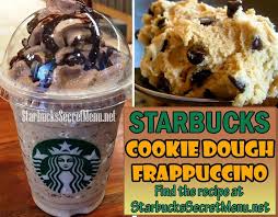 Instead, opt for a mix of milk or semisweet and dark chocolate chunks. Starbucks Cookie Dough Frappuccino Starbucks Secret Menu Starbucks Drinks Recipes Starbucks Cookies Starbucks Recipes