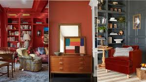 rich red color schemes are having a