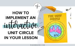 Interactive Unit Circle In Your Lesson