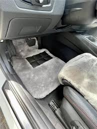 Genuine Sheepskin Custom Car Floor Mats