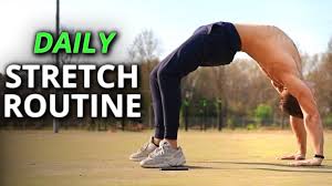 calisthenics stretching routine