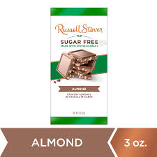 russell stover sugar free almond bar