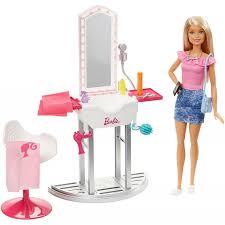 barbie barbie beauty salon with doll