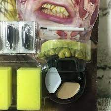 gory teeth makeup kit water washable