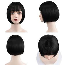 The short wig for sale is made of real remy hair and has good density. 11 Aooty