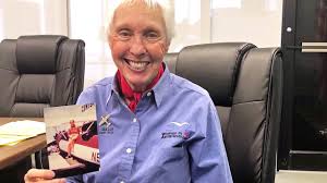 Wally funk has been flying professionally since 1957 and she has accumulated over 19,600 hours of flying time. Wally Funk One Of Mercury 13 Headed To Space With Bezos Youtube