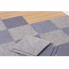 gray blue office carpet floor tile