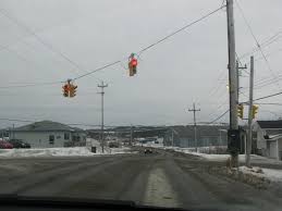 Great Northern Peninsulas Only Traffic Light Live Rural