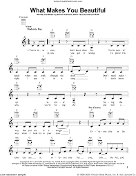 sheet for ukulele pdf