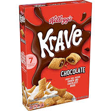 krave chocolate cold breakfast cereal