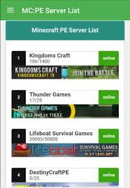 العميد قناة أنتيبسون how to join lifeboat survival games server on . Minecraft Pe Servers For Android Apk Download