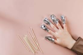 how to take off acrylic nails at home