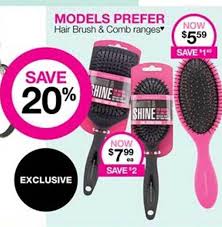 models prefer hair brush comb ranges