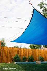 While we don't recommend doing it yourself many people do have the appropriate rectangular shade sails are great for backyards, while square shade sails are ideal for patios and decks. Diy Shade Sail Installation Add Shade To Your Backyard