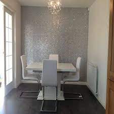 Glitter Paint Accent Wall Home