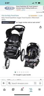 Baby Trend Car Seat And Base For