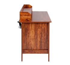 traditional writing desk hutch included