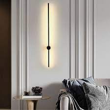 Led Wall Sconce In Black 3000k Led Wall