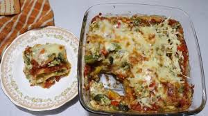 homemade veg lasagna you