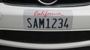 front license plates
