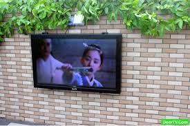 In the warm weather everyone wants to spend as much time as possible outdoors and in a quiet family evening. Custom Outdoor Tv Enclosure Diy Outdoor Tv Enclosure