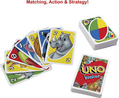 uno junior card game for kids with