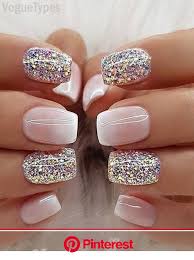 Milky acryl's popular milky acryl trends in home & garden, jewelry & accessories, beauty & health, watches with milky acryl and milky acryl. Milky White Ombre Glitter Nail Designs Fancy Nails Cute Nails Nail Designs Clara Beauty My