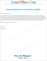 Use these tips to make your job application form stand out. Experience Letter Format For Baker