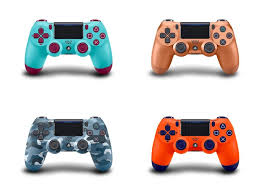Four New Colourful Ps4s Dualshock 4 Controller Designs