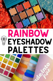 23 best rainbow eyeshadow palettes