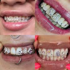 crystal diy teeth jewelry starter kit